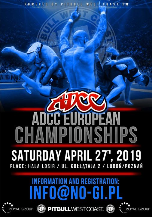 ЧЕМПИОНАТ ЕВРОПЫ ПО ГРЭППЛИНГУ ADCC 2019